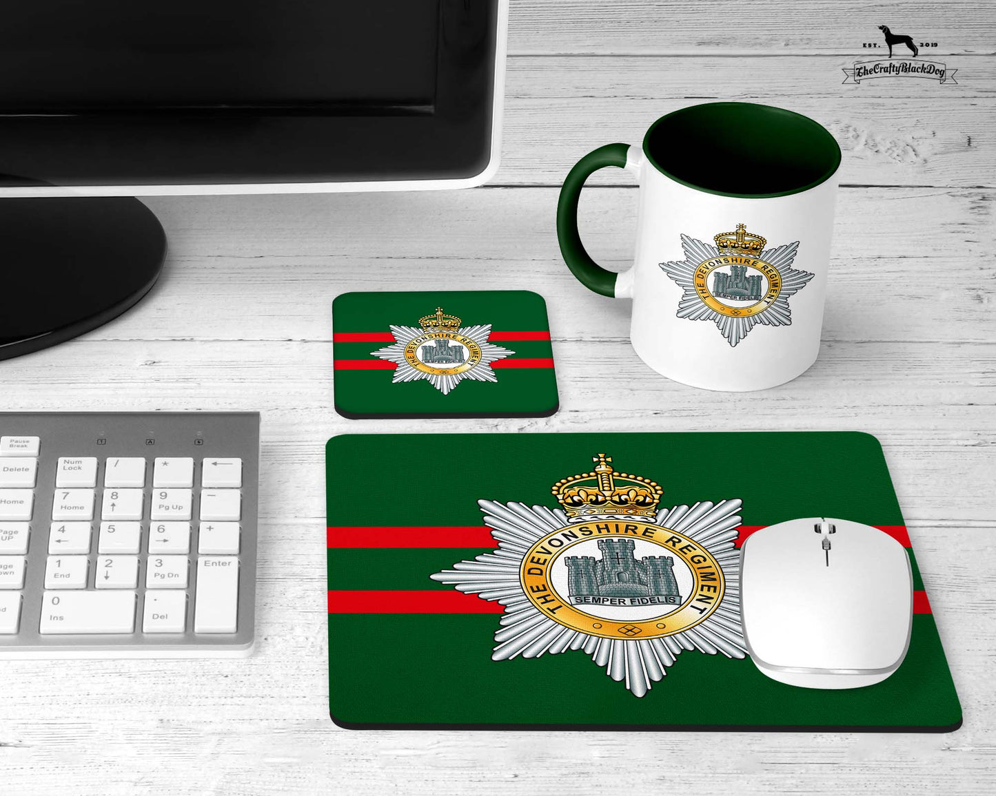 Devonshire Regiment - Office Set