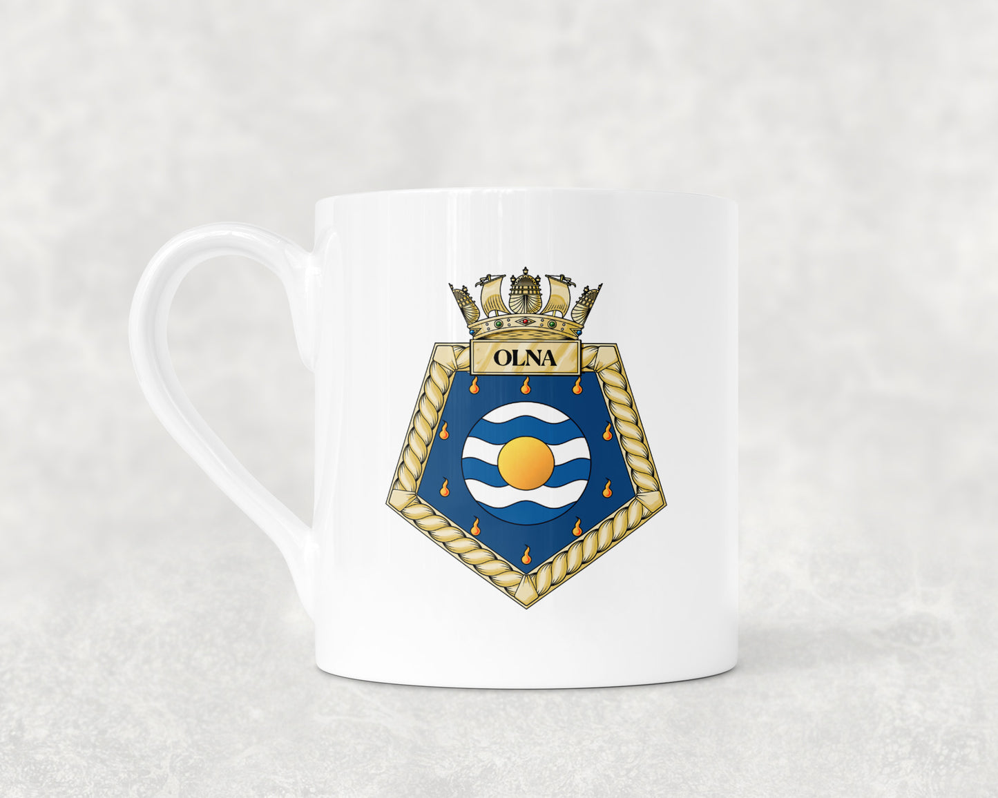 HMS Olna - Bone China Mug