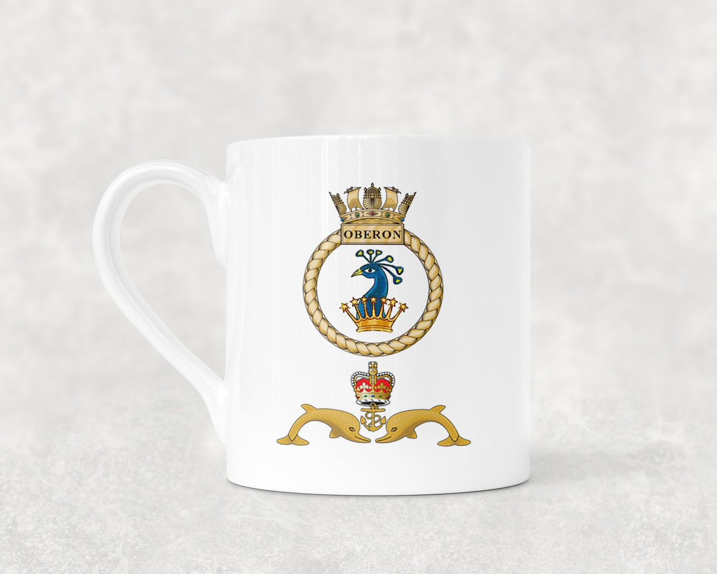 HMS Oberon - Bone China Mug