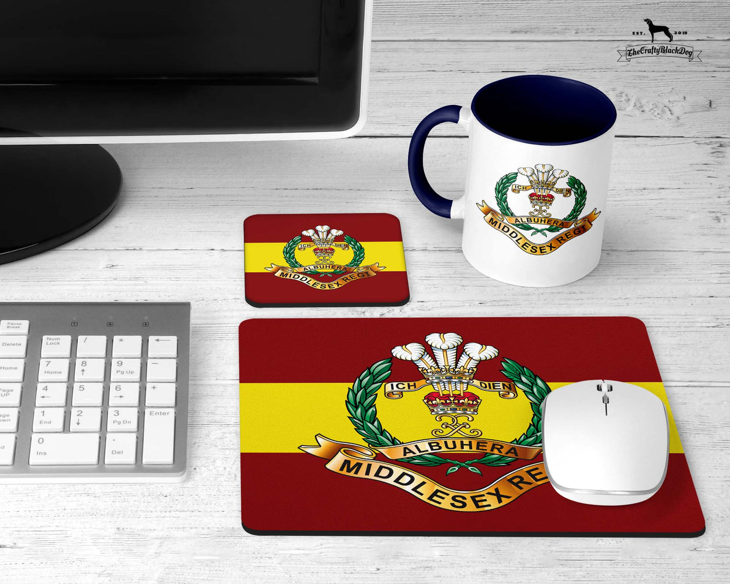Middlesex Regiment - Office Set