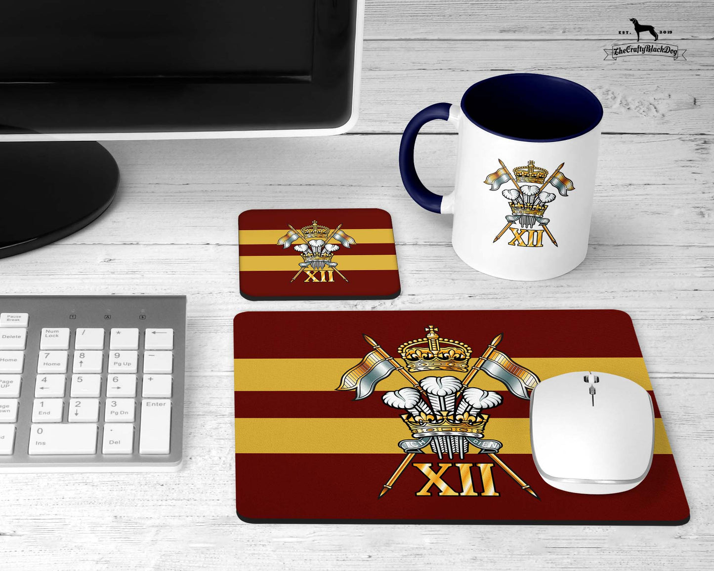 12th Royal Lancers - Office Set