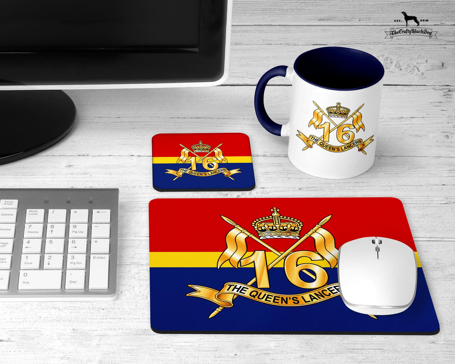 16th/5th The Queen's Royal Lancers - Office Set