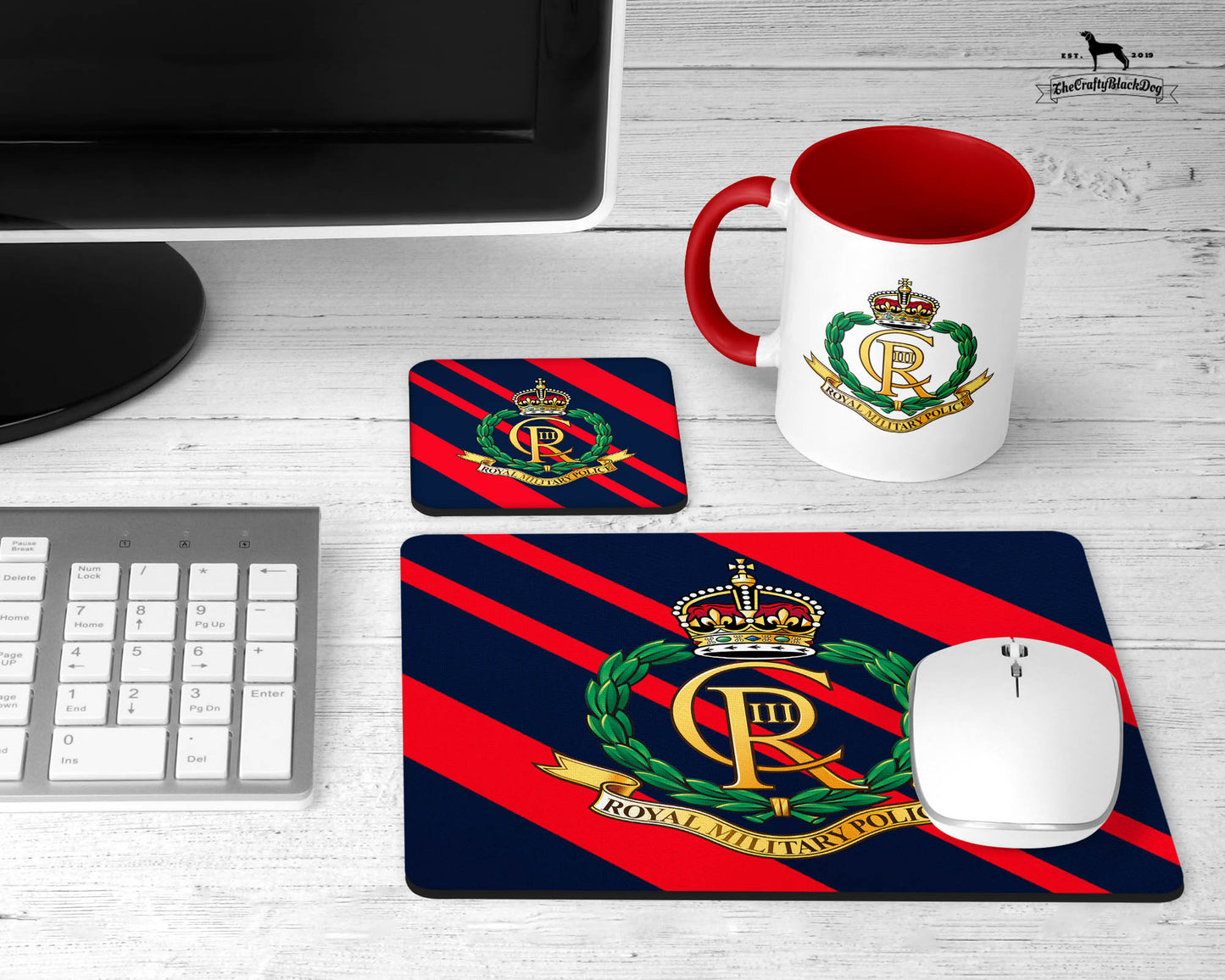 Royal Military Police - Office Set (New King's Crown)