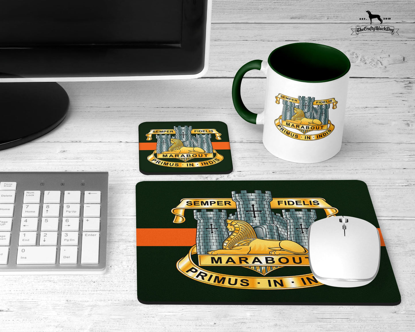 Devonshire & Dorset Regiment - Office Set