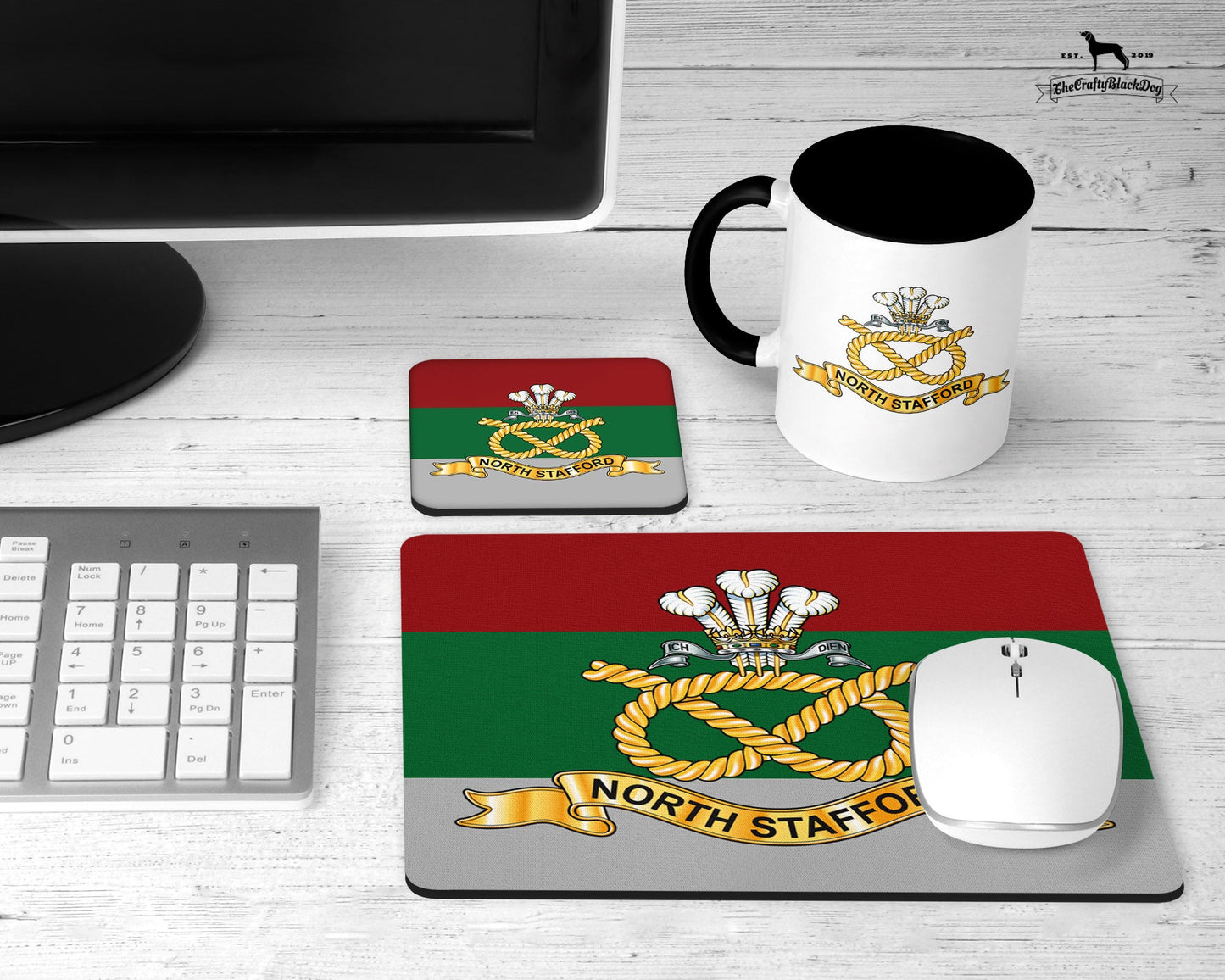 North Staffordshire Regiment - Office Set