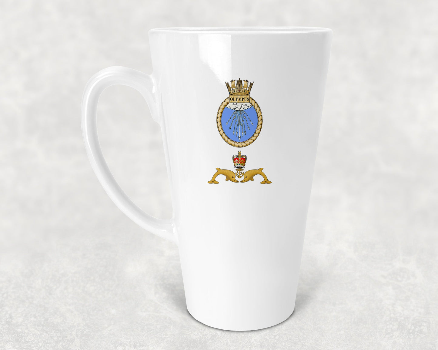 HMS Olympus - Latte Mug 17oz