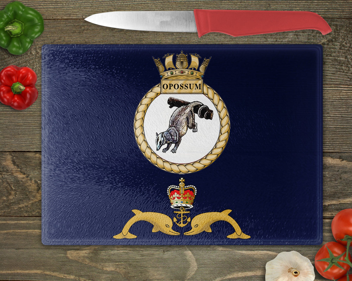 HMS Opossum - Cutting Board