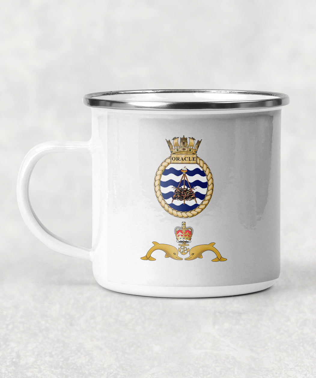 HMS Oracle - Enamel Mug