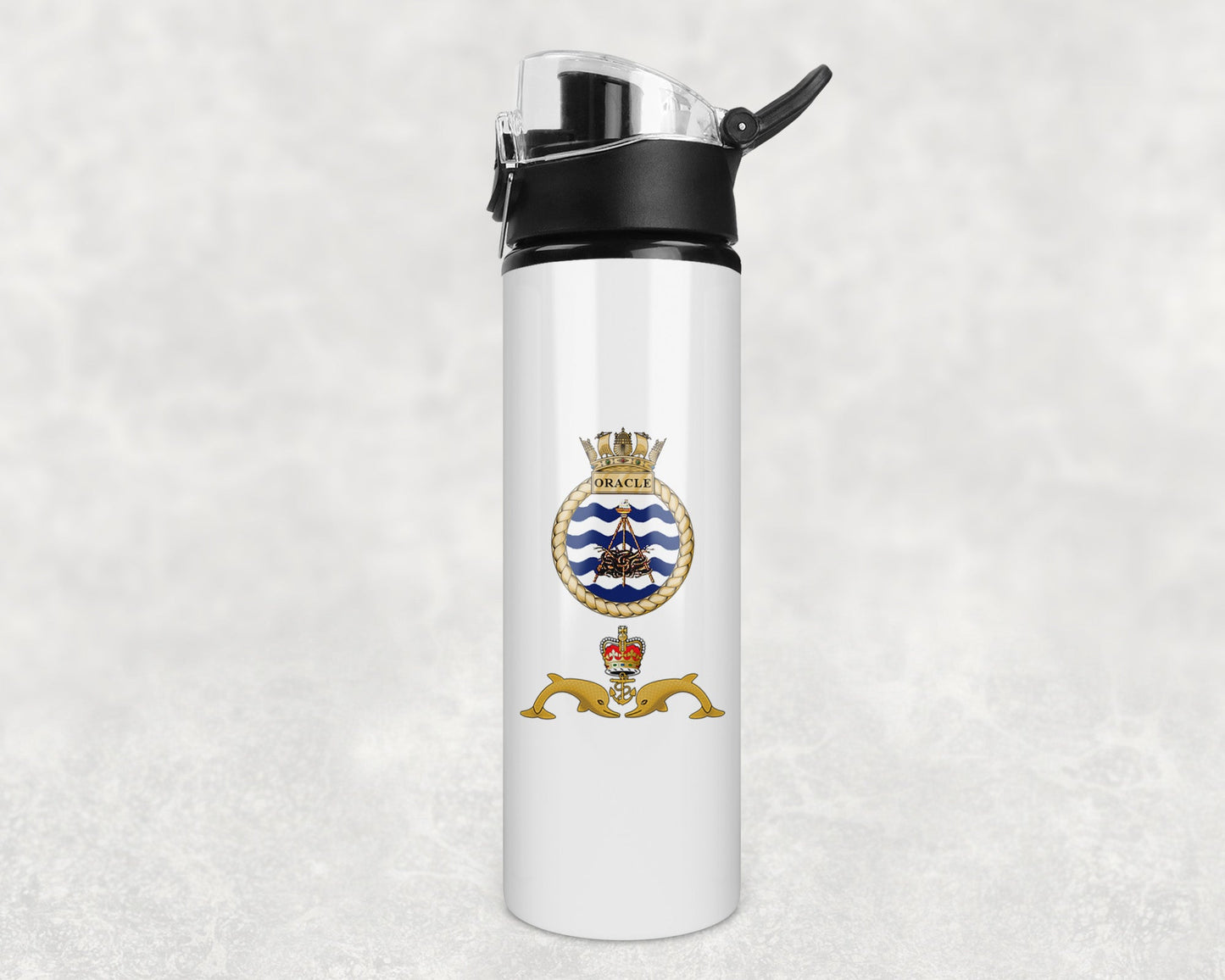 HMS Oracle - Flip Top Water Bottle