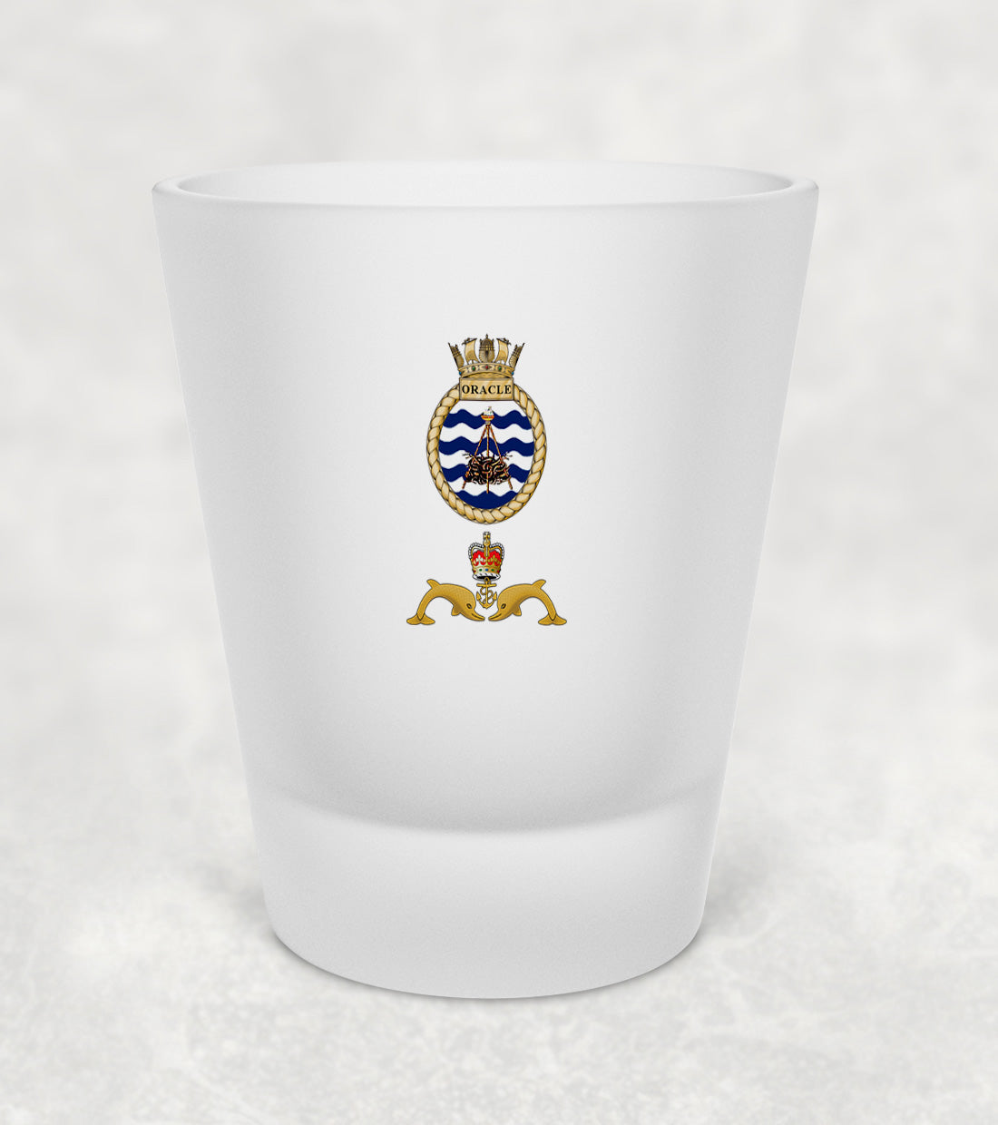 HMS Oracle - Shot Glass
