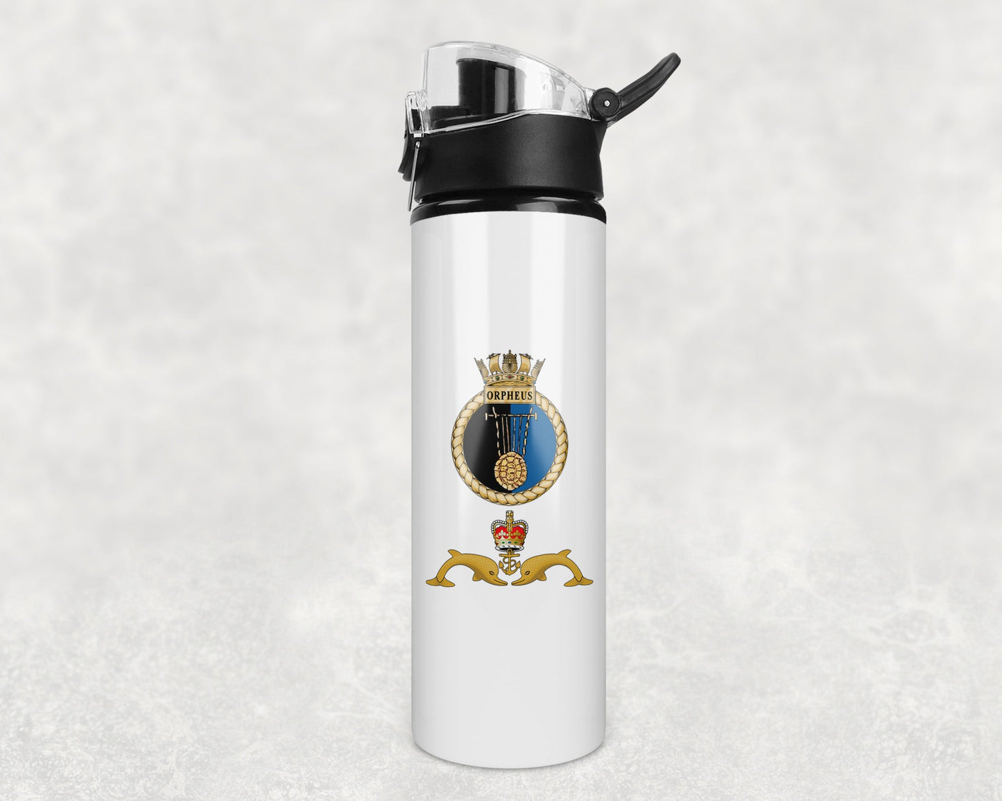 HMS Orpheus - Flip Top Water Bottle