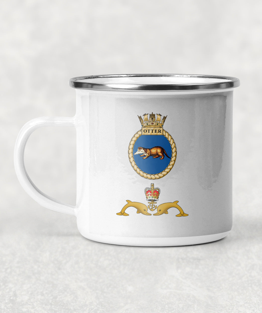 HMS Otter - Enamel Mug