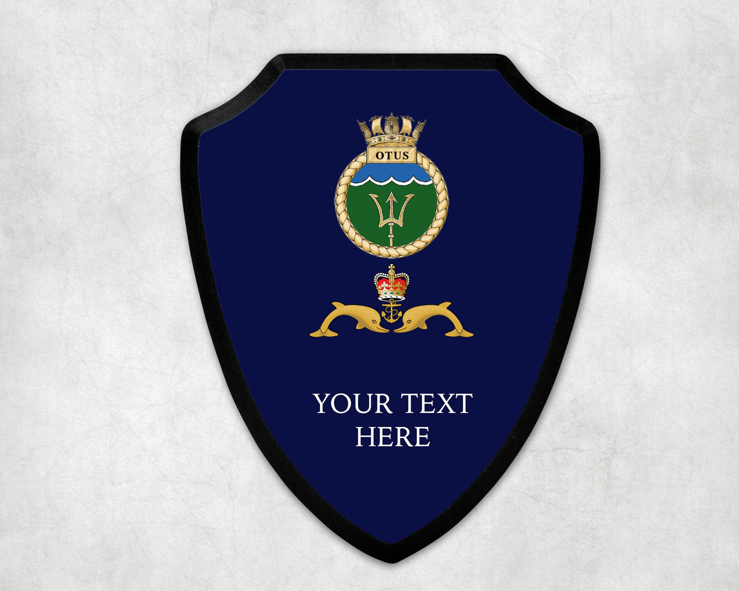 HMS Otus - Royal Navy Printed Wall Shield