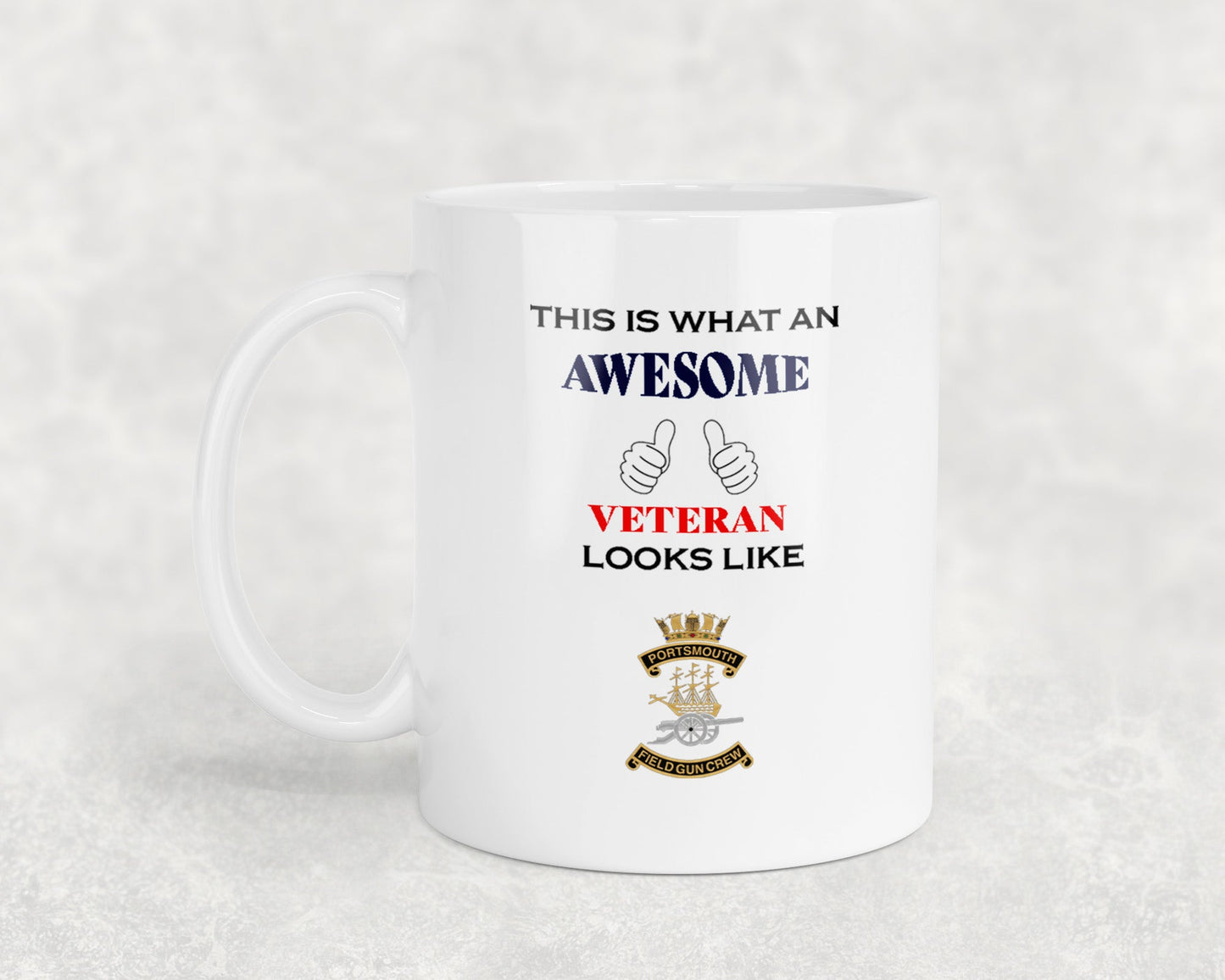 Portsmouth Field Gunner - Veteran - 11oz Mug