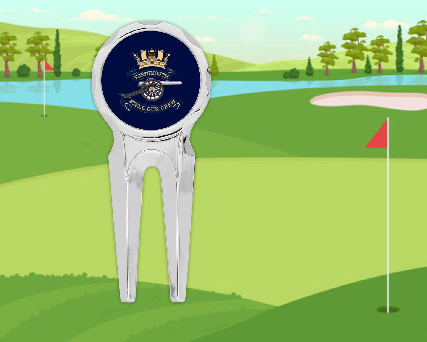 Portsmouth Field Gun Crew - Golf Divot Repair Tool