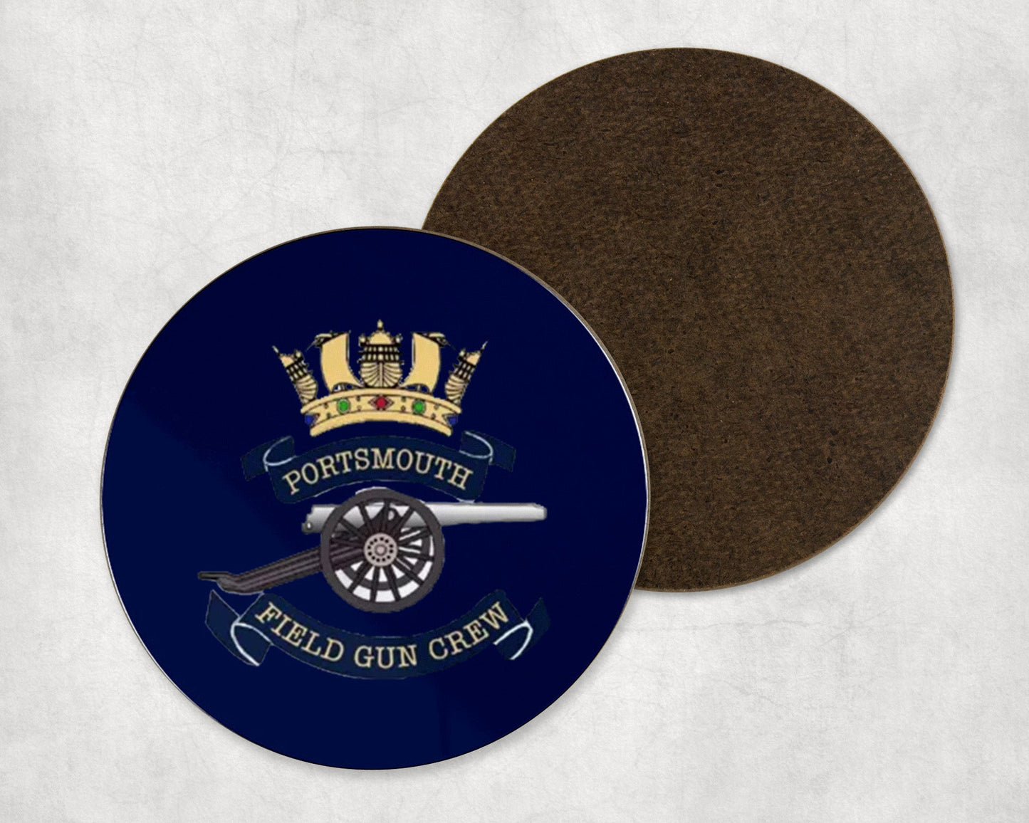 Portsmouth Field Gun Crew - Round Coaster Set