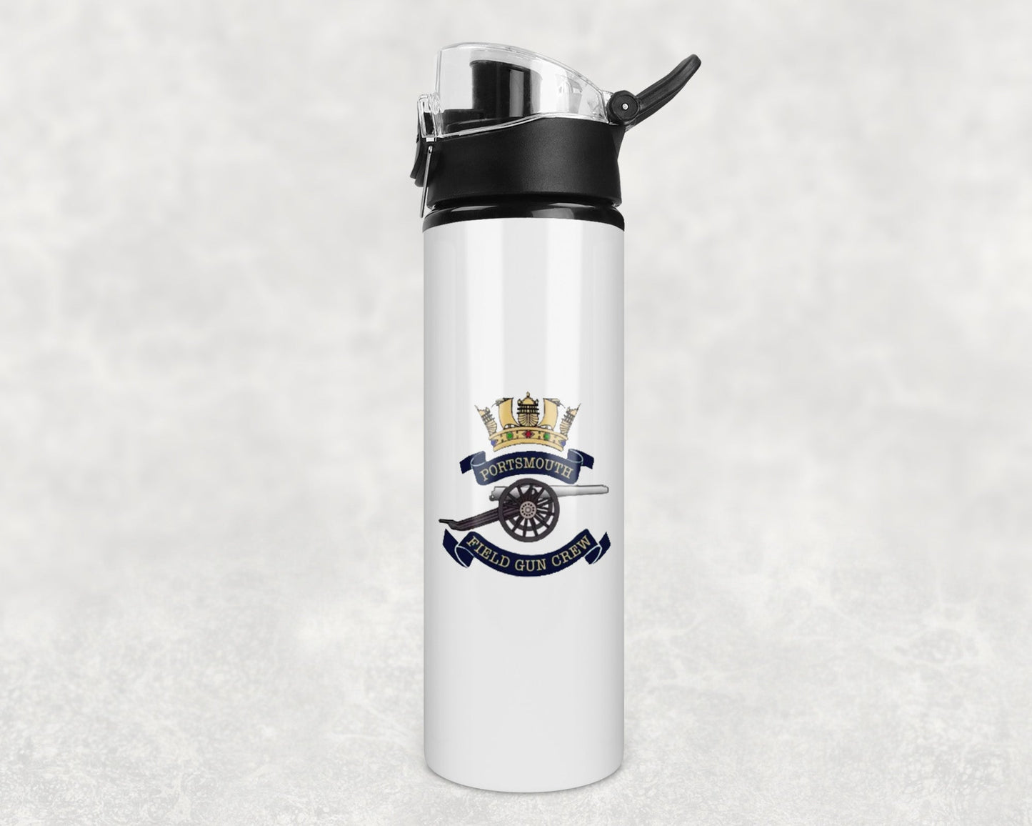Portsmouth Field Gun Crew - Flip Top Water Bottle