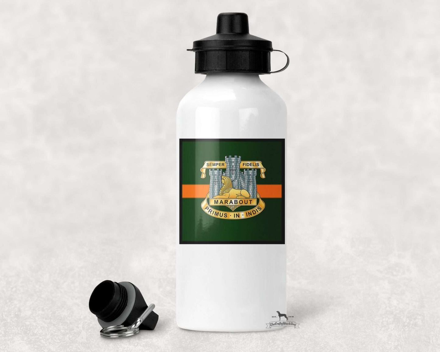 DEVON & DORSET REGT - ALUMINIUM WATER BOTTLE