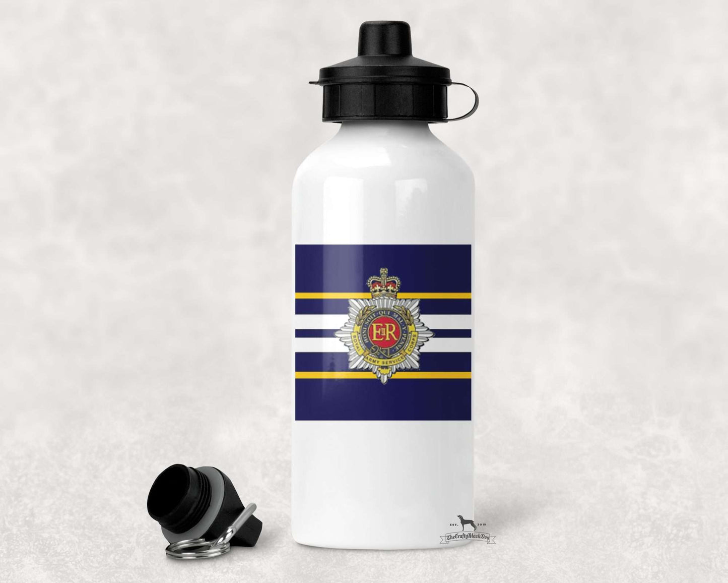 ROYAL ARMY SERVICE CORP - ALUMINIUM WATER BOTTLE