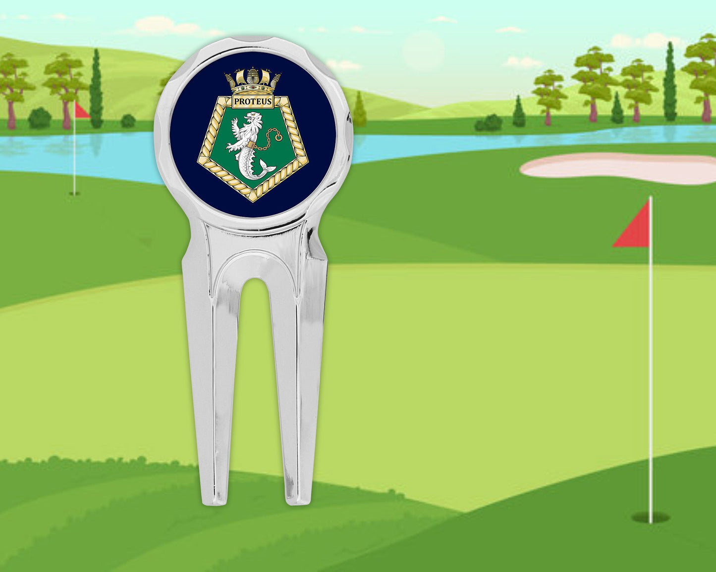 HMS Proteus - Golf Divot Repair Tool