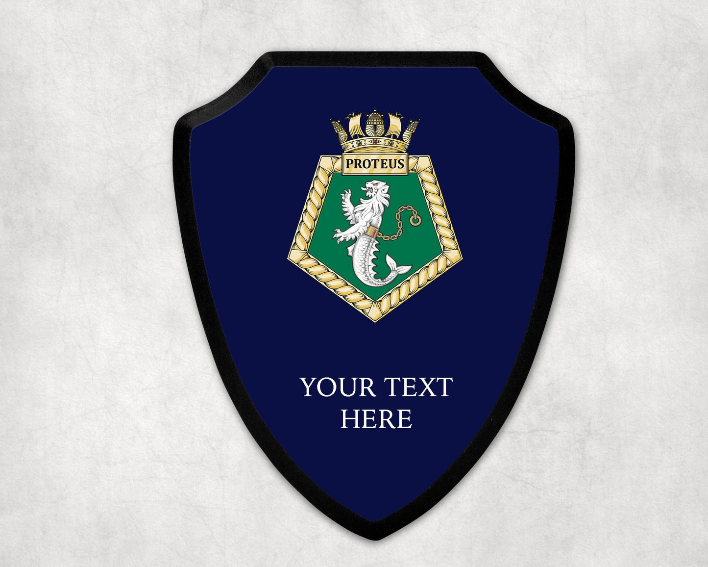 RFA Proteus - Royal Navy Printed Wall Shield