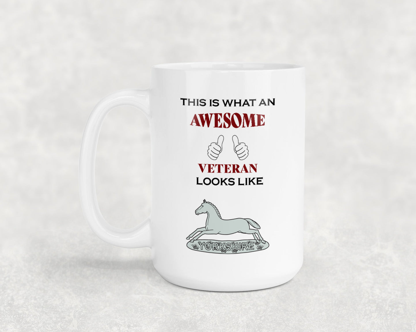 Prince of Wales's Own Regiment of Yorkshire - Veteran - 15oz Mug