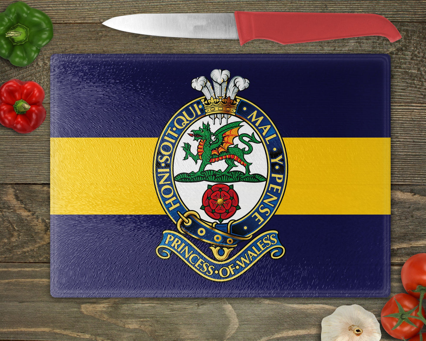 Princess of Wales's Royal Regiment - Cutting Board