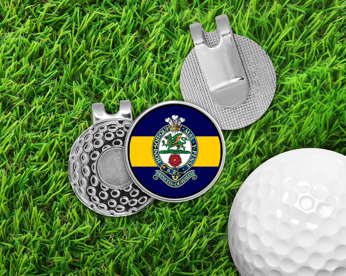 Princess of Wales's Royal Regiment - Golf Ball Marker Hat Clip