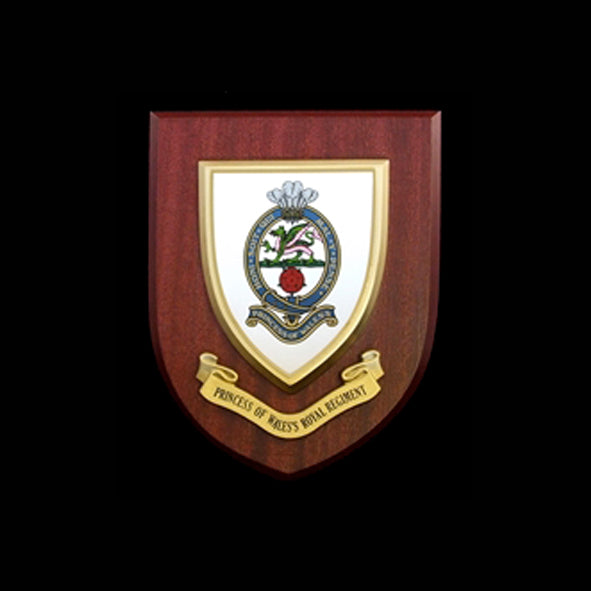 Princess of Wales's Royal Regiment - Wall Shield Plaque | MOD Licensed Seller | Regimental