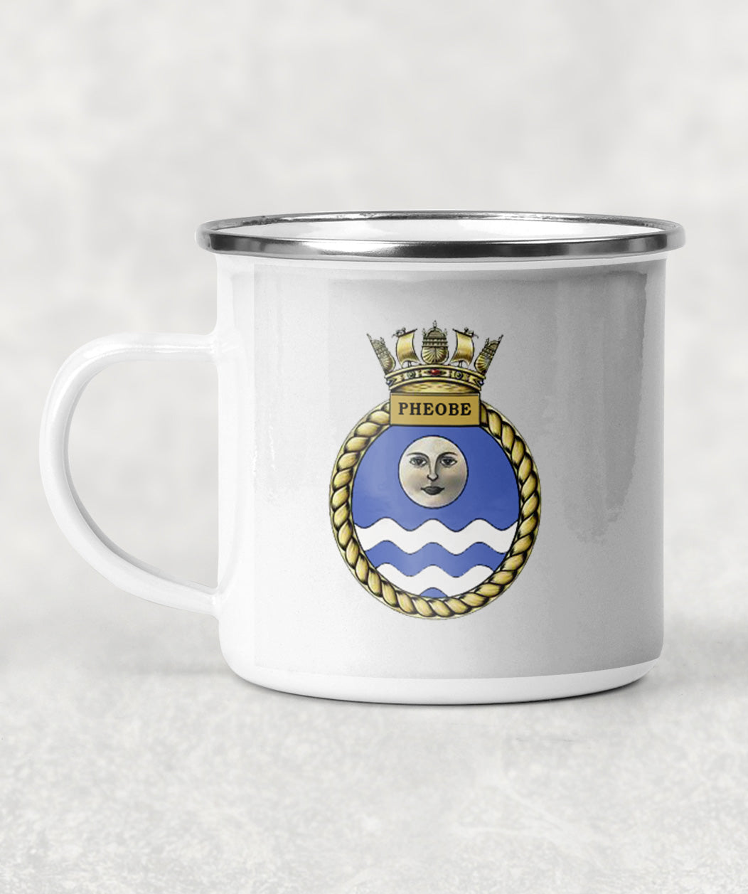 HMS Pheobe - Enamel Mug