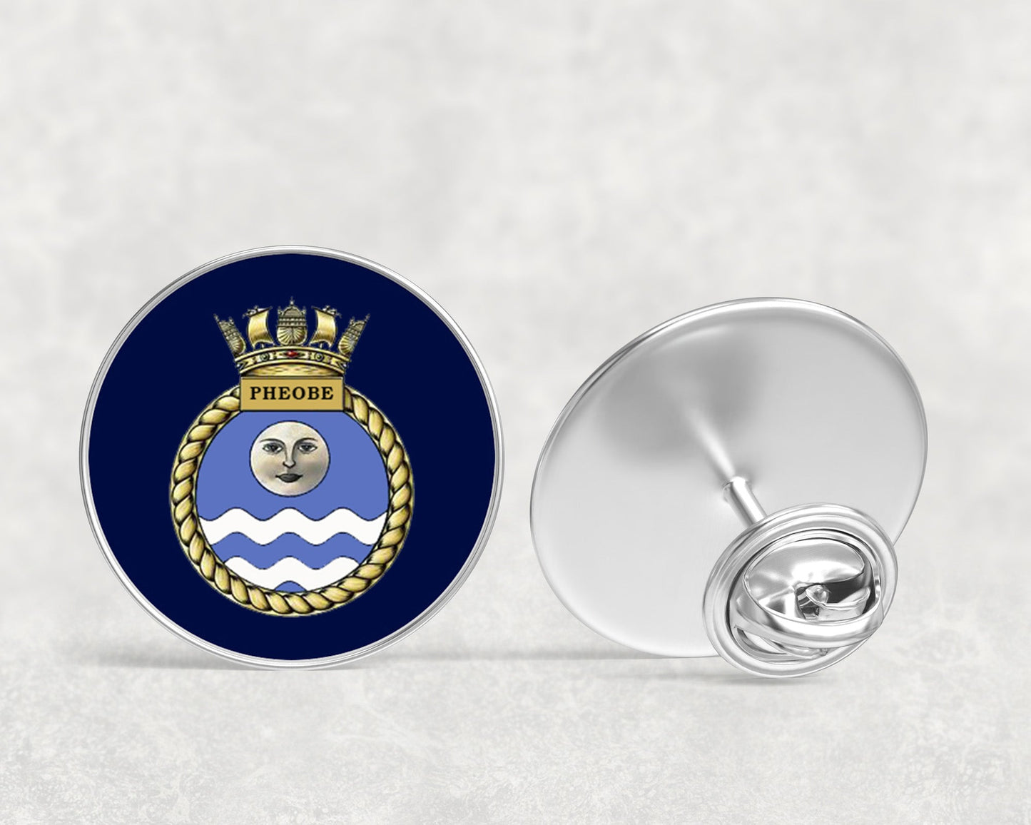 HMS Pheobe - Lapel Pin
