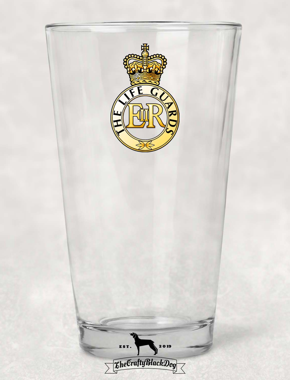 Life Guards insignia - Pint Glass
