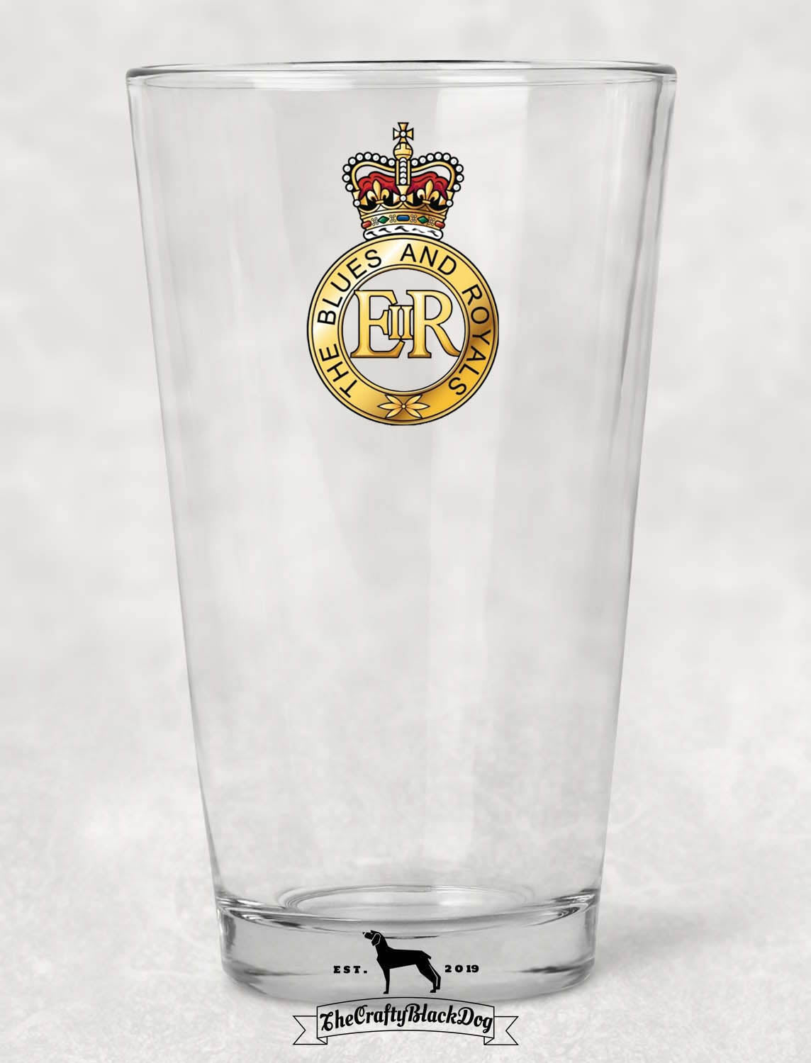 The Blues and Royals - Pint Glass