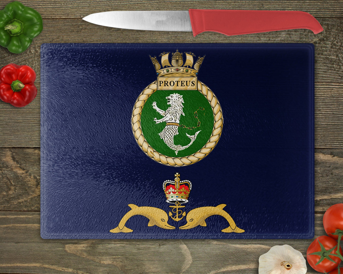 HMS Proteus - Cutting Board