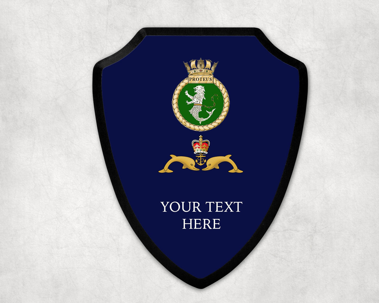 HMS Proteus - Royal Navy Printed Wall Shield