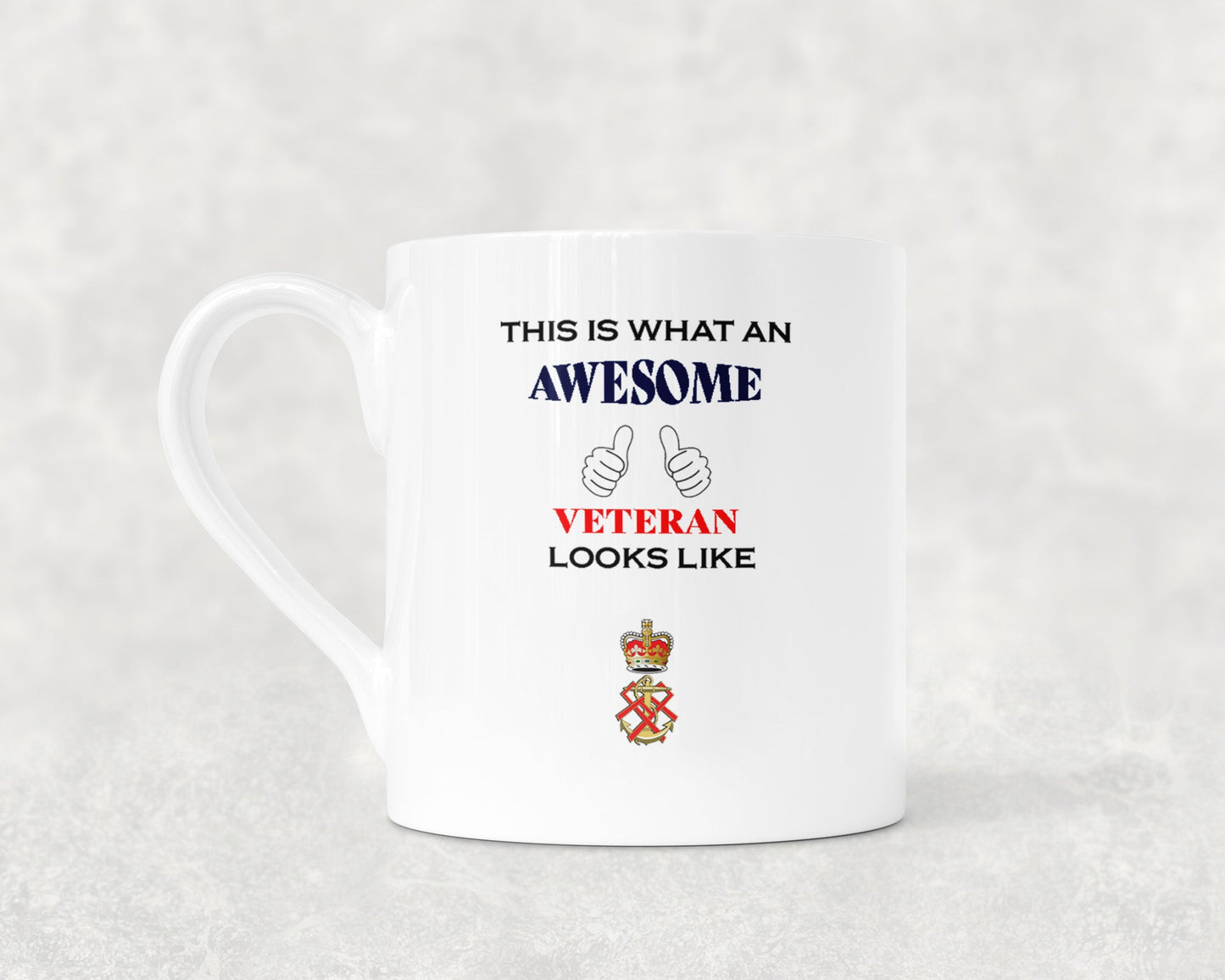 QARNNS - Veteran - Bone China Mug
