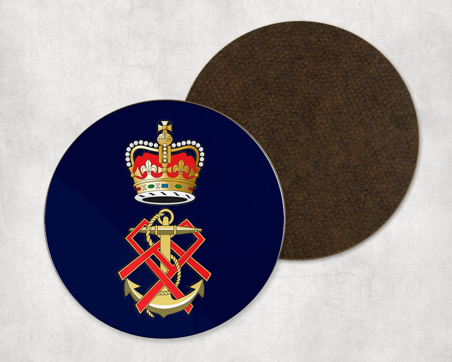 Queen Alexandra's Royal Naval Nursing Service QARNNS - Round Coaster Set