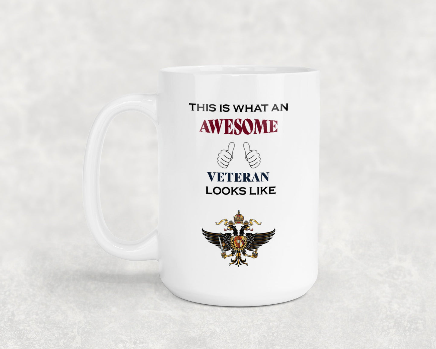 1st The Queen's Dragoon Guards - Veteran - 15oz Mug