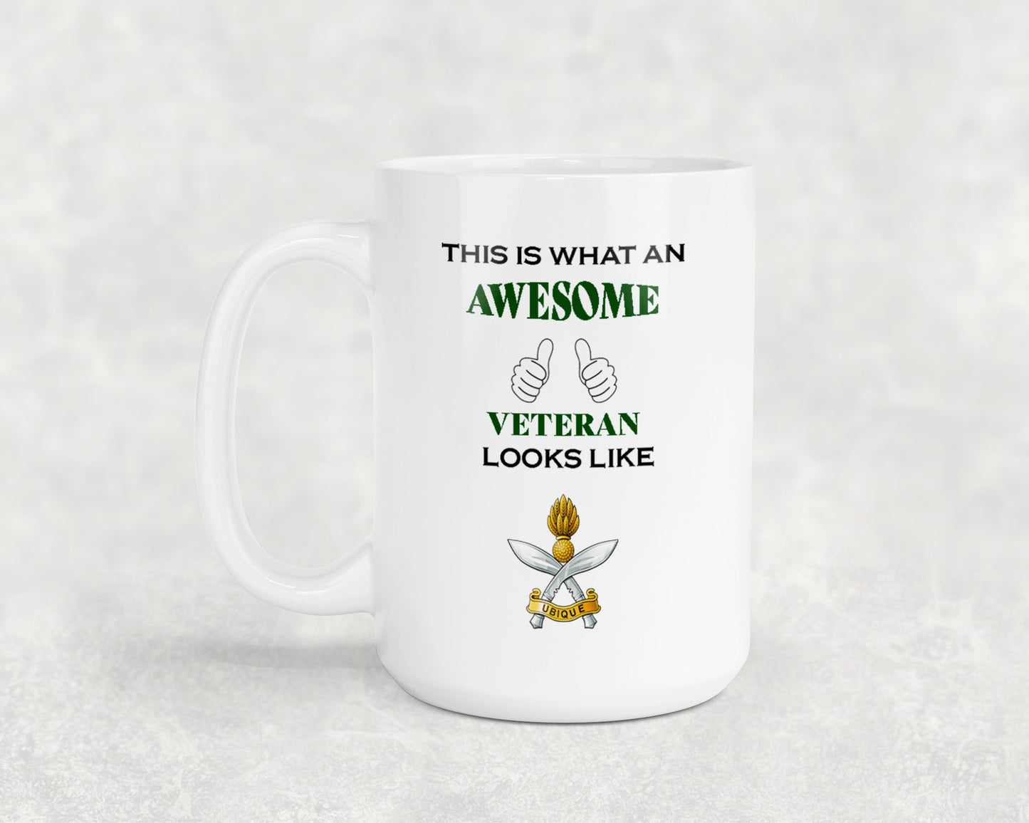 Queen's Gurkha Engineers - Veteran - 15oz Mug