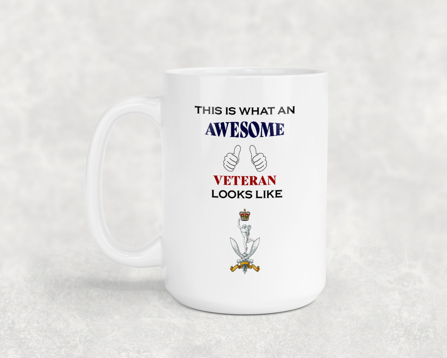 Queen's Gurkha Signals - Veteran - 15oz Mug