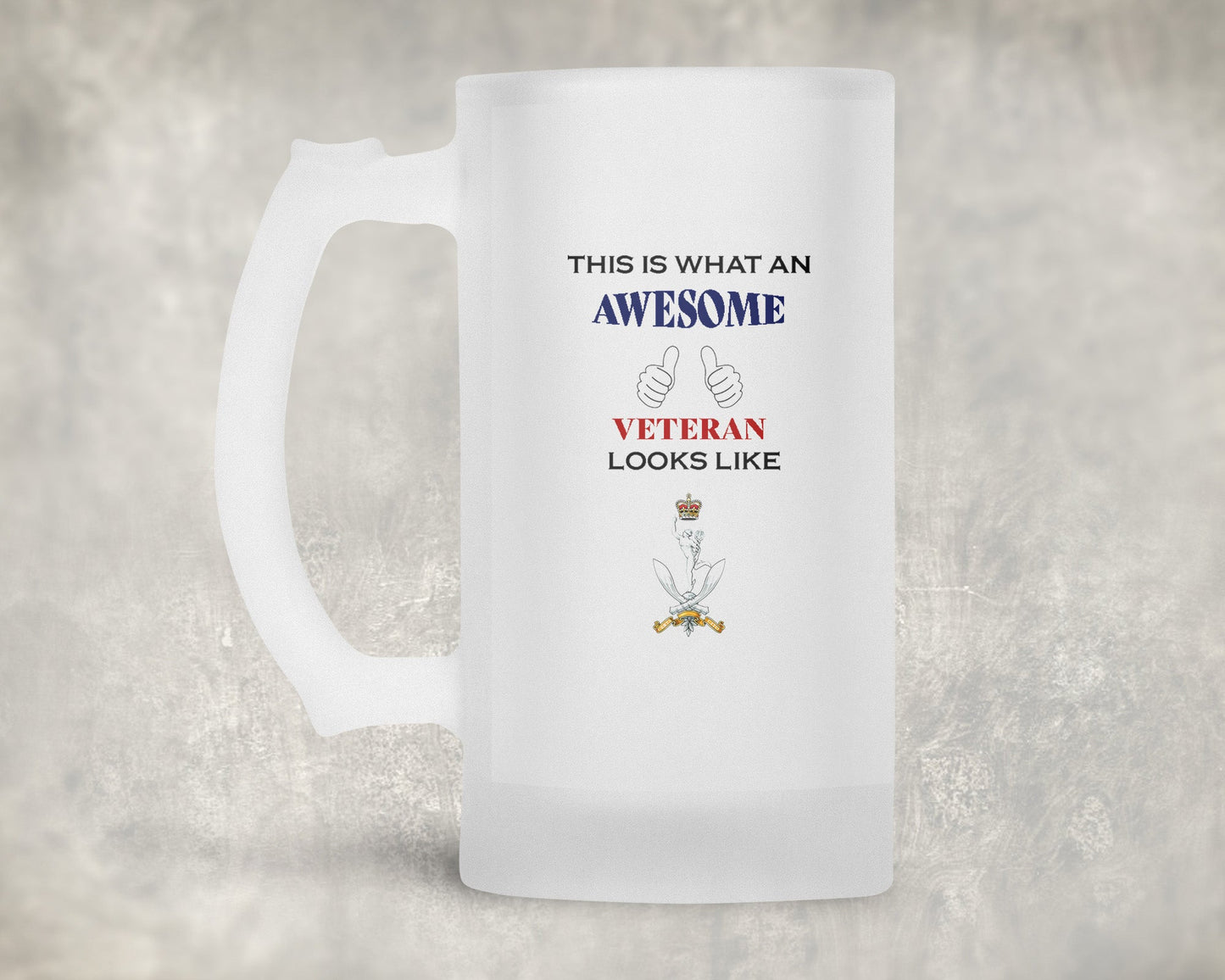 Queen's Gurkha Signals - Veteran - Frosted Stein