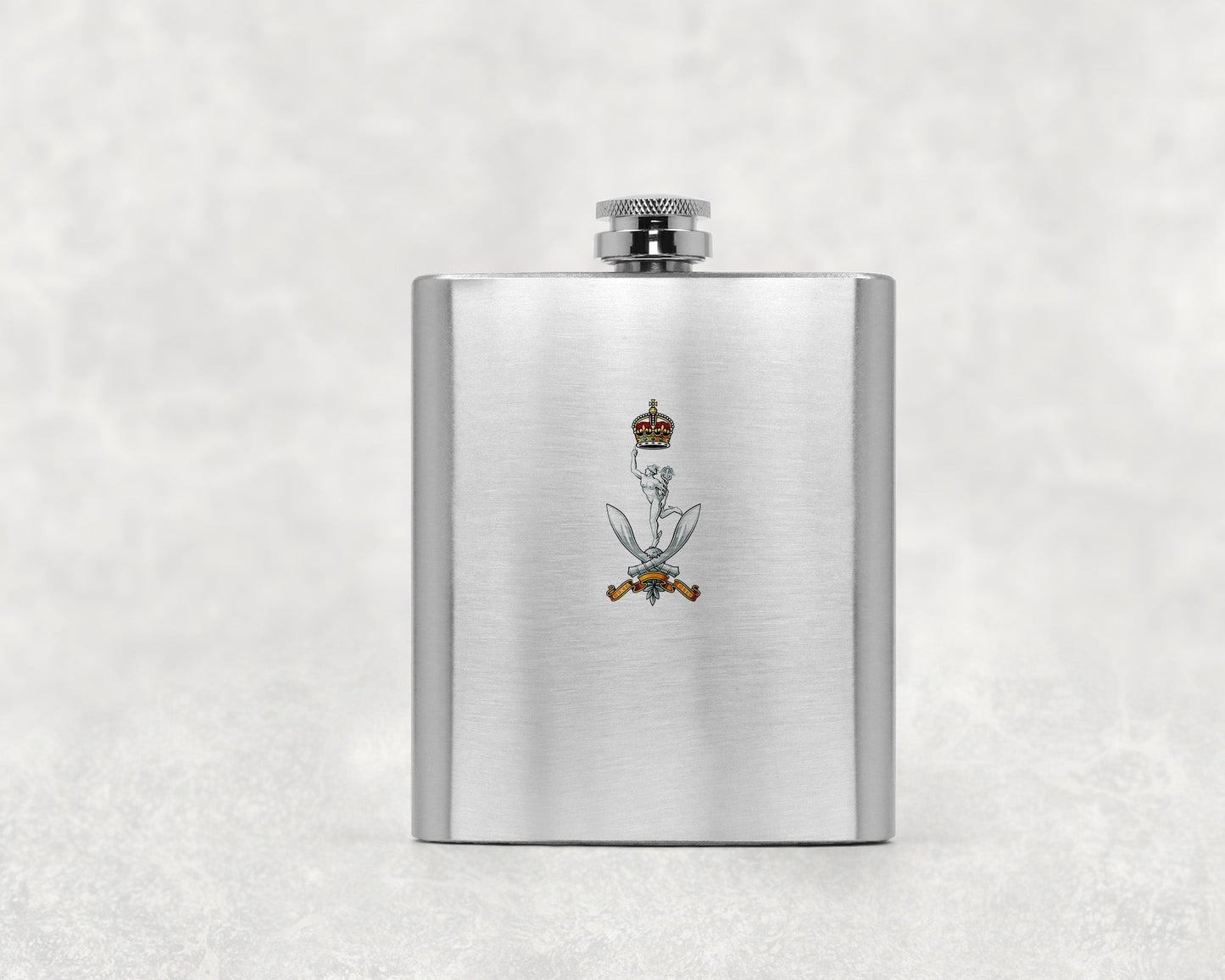 Queen's Gurkha Signals KC - Hip Flask
