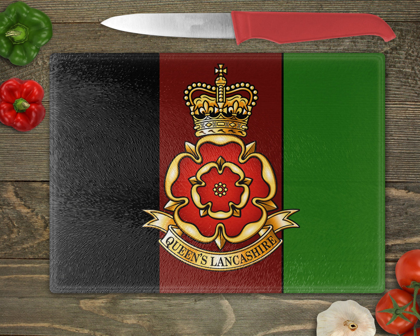 Queen's Lancashire Regiment - Cutting Board