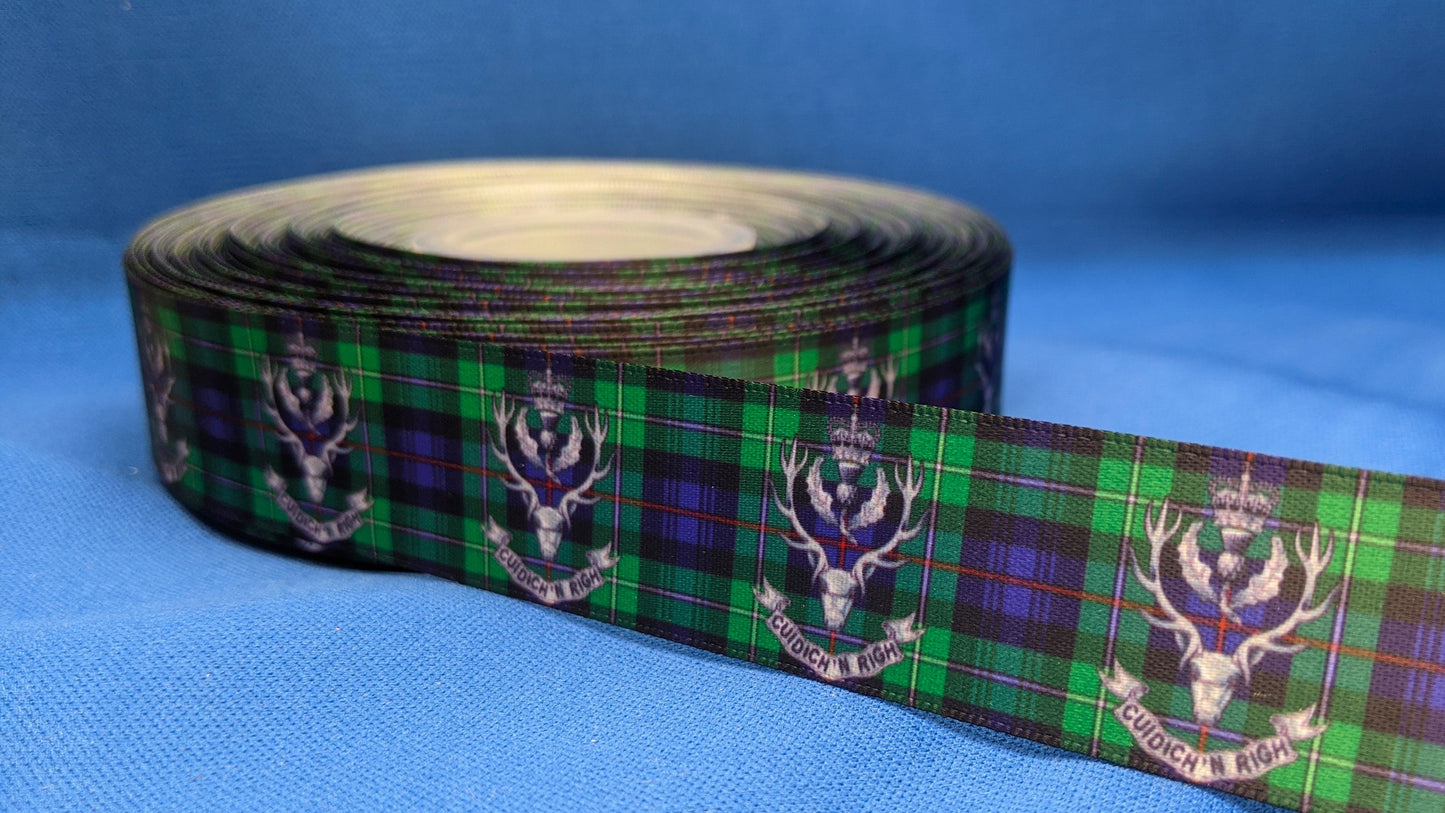 Queen's Own Highlanders (Seaforth and Camerons) - Ribbon