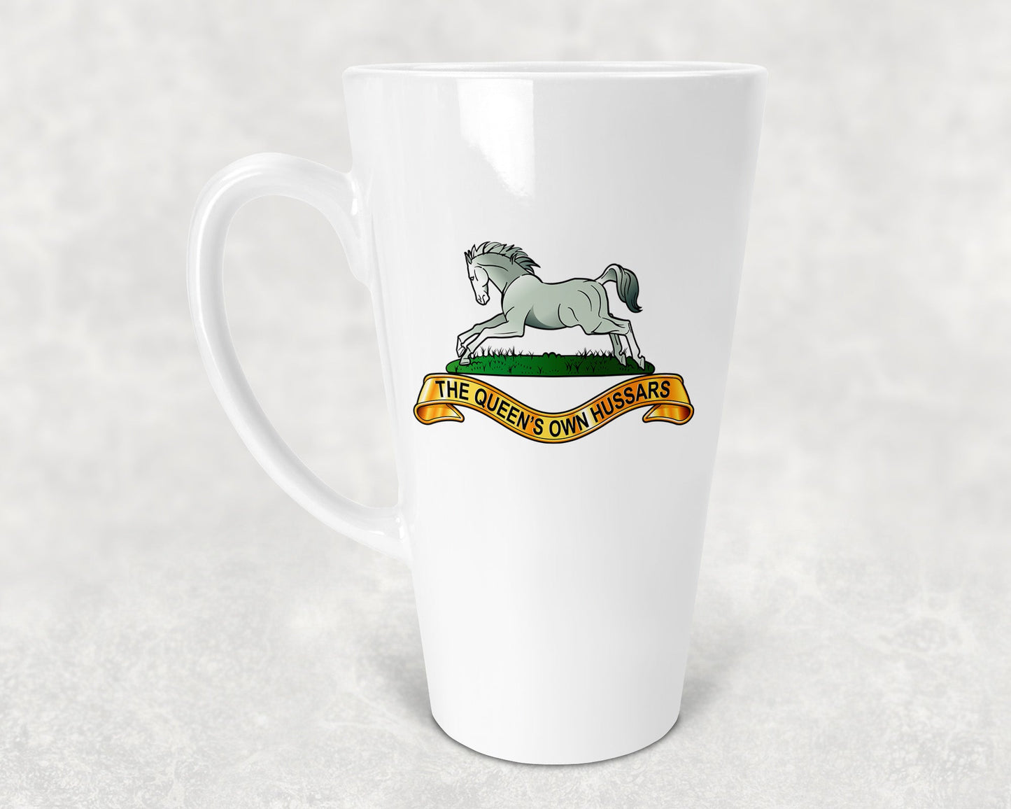 Queen's Own Hussars - Latte Mug 17oz