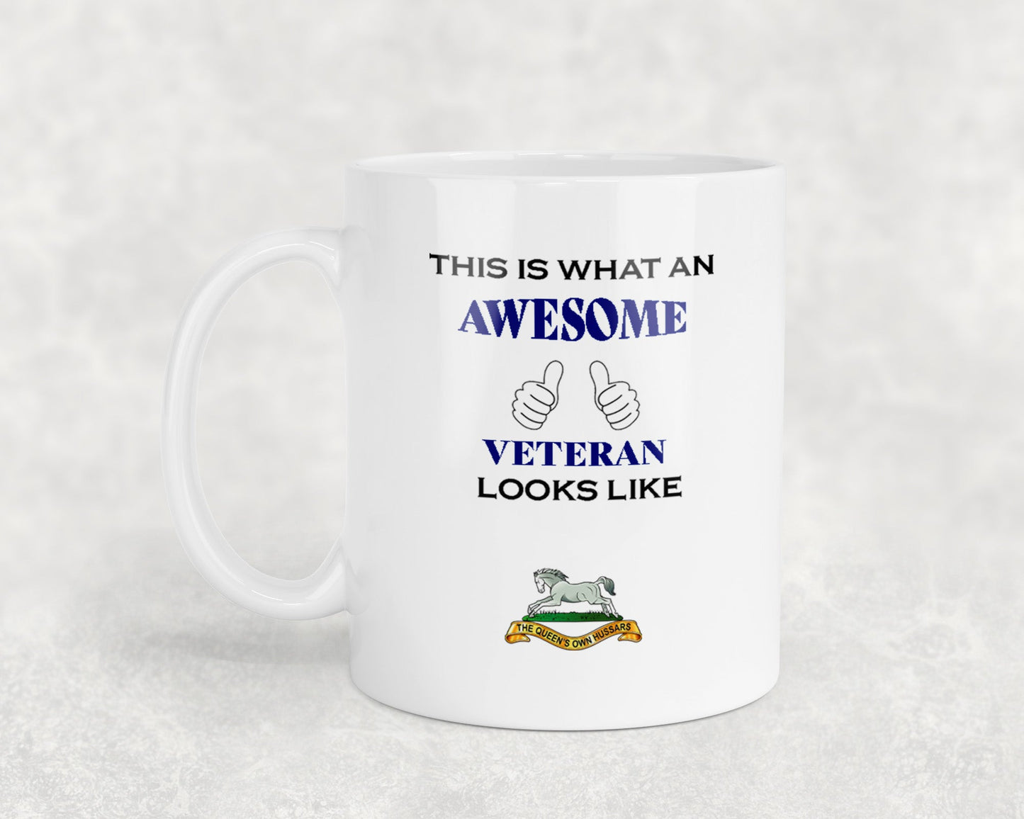Queens Own Hussars - Veteran - 11oz Mug