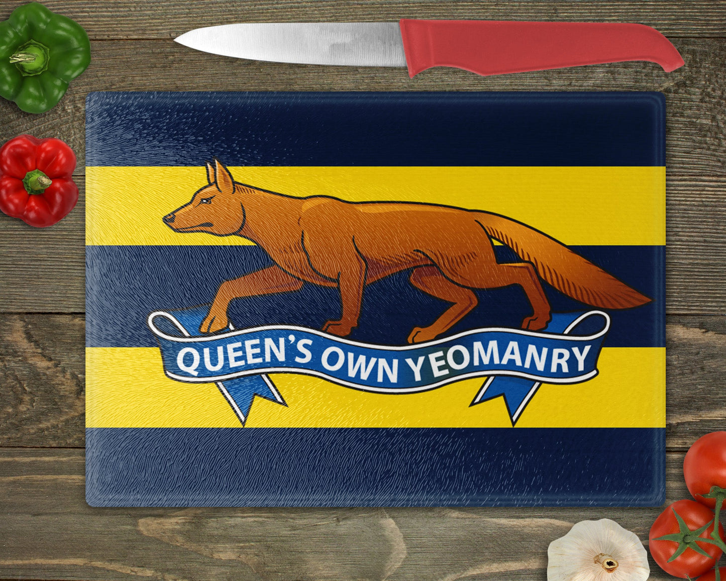 Queen's Own Yeomanry - Cutting Board