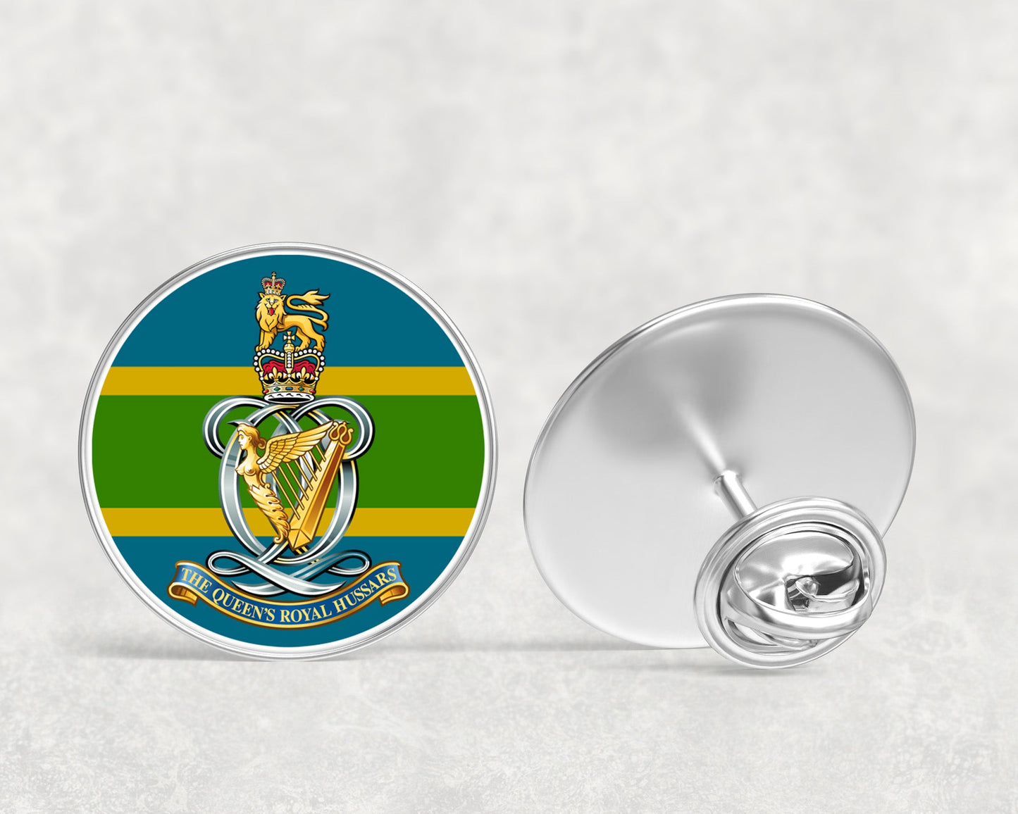 Queen's Royal Hussars KC - Lapel Pin