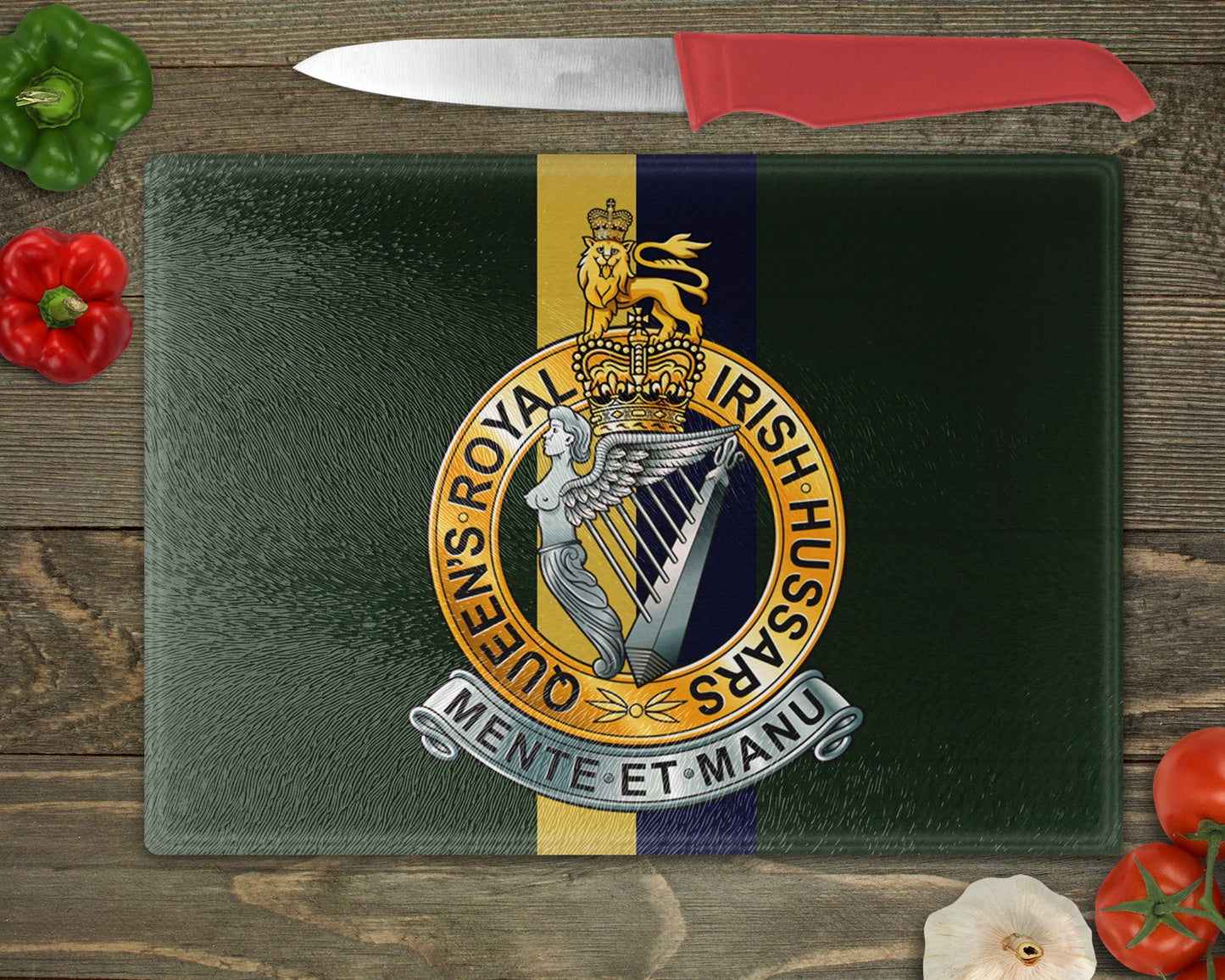Queen's Royal Irish Hussars - Cutting Board