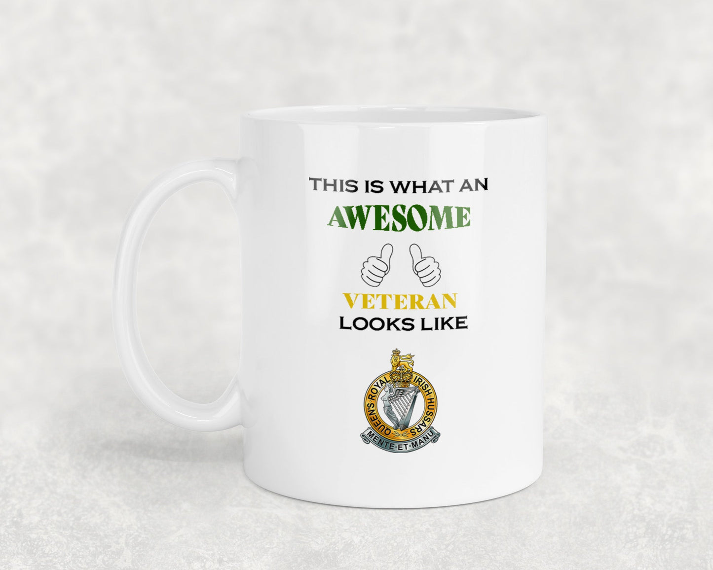 Queen's Royal Irish Hussars - Veteran - 11oz Mug